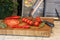 End-Grain Cutting Board - Mono Oak