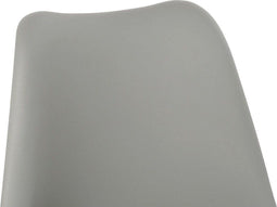 Kruk DKD Home Decor 48,5 x 55 x 109 cm Grijs Beukenhout