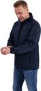 Kjelvik Sid - Hybride jas - Licht gewatteerd - Navy (2XL)