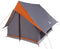 vidaXL - Kampeertent - A-Frame - 3-Persoons - Grijs - en - Oranje - Waterdicht