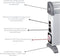 Plein Air TC-T24 - Convector Kachel - 2000W 3 Warmtestanden - Wit