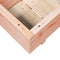 vidaXL - Plantenbak - 110x40x26,5 - cm - massief - douglashout