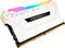 Corsair Vengeance RGB Pro - RAM Geheugen 32 GB DDR4 3200 MHz CL16 - Wit