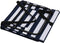 Outsunny Strandligstoel - Verstelbare Rugleuning - Staal Oxford Polyester Blauw/Wit