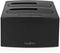 Nedis HDDUDB3210BK - Dual-bay dockingstation - USB 3.2 - Zwart