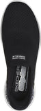 Skechers Go Walk 7 - Mia Dames Instappers - Zwart/Wit - Maat 37