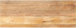 vidaXL - Tafelblad - rechthoekig - 140x60x2,5 - cm - massief - mangohout
