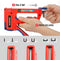 Workpro Nietmachine - Ergonomisch handvat - Blauw Rood