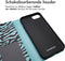 iMoshion Hoesje Geschikt voor iPhone SE (2022) / SE (2020) / 8 / 7 / 6s / 6 Hoesje Met Pasjeshouder - iMoshion Design Bookcase smartphone - Meerkleurig / Black Blue Stripes