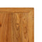 vidaXL - Bartafel - 60x60x107 - cm - massief - gerecycled - teakhout