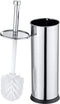 WENKO Toiletborstelhouder Exclusive glanzend RVS - Toiletborstel met houder vrijstaand - WC borstel met houder