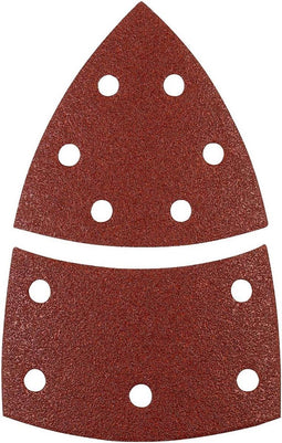 Kwb 496112 - Schuurdriehoek - Geperforeerd voor deltaschuurmachines - Velours achterkant