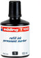 edding T100 - Navulinkt Permanent 100 ml - Zwart (10 stuks)