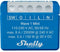 Shelly Qubino Wave 1 Mini - Z-Wave Plus Schakelactor 1 kanaal 8 A - Blauw