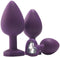 Dream Toys Buttplug FLIRTS ANAL TRAINING KIT GEM STONE Paars