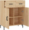 vidaXL - Dressoir - 69,5x34x90 - cm - bewerkt - hout - sonoma - eikenkleurig