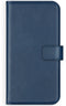 Selencia Galaxy A20e - Echt Lederen Bookcase - 3 Pashouders - Blauw