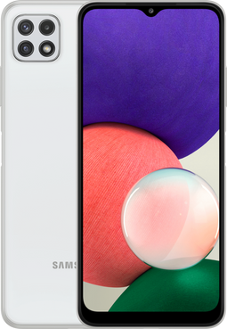 SAMSUNG Galaxy A22 5G - 64 GB - 48 MP camera - Wit