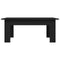 vidaXL - Salontafel - Zwart - Eiken - 100x60x42 - cm - Bewerkt - Hout