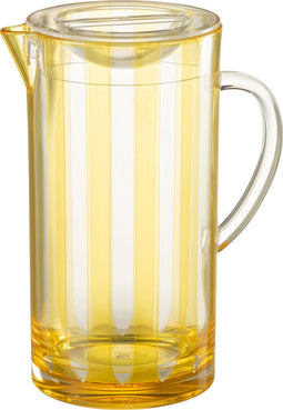 J-Line kruik Melanie - kunststof - geel