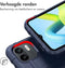 iMoshion Hoesje Geschikt voor Xiaomi Redmi A2 / Redmi A1 Hoesje Siliconen - iMoshion Rugged Shield Backcover - Blauw