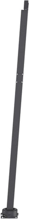 vidaXL - Luifel - vrijstaand - handmatig - uittrekbaar - 300x250 - cm - blauw - en - wit