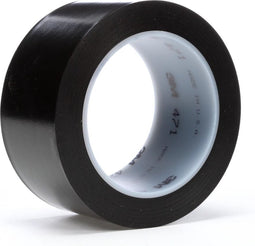 3M 471F 471S50 PVC-plakband Zwart (l x b) 33 m x 50 mm 1 stuk(s)