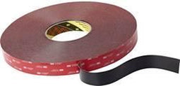 3M 5925F/1933 Dubbelzijdige tape Zwart (l x b) 33 m x 19 mm 1 stuk(s)