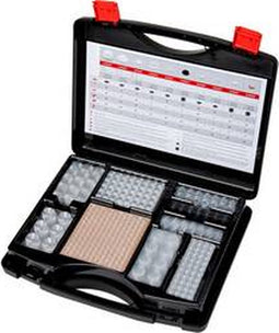 3M BUMPON 017 Apparaatvoeten assortiment Transparant, Zwart 700 stuk(s)