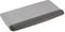 3M™ Gel Polssteun, Voor Toetsenbord, Lederlook, Zwart, Metaalgrijs, 498 x 269 x 25.4 mm