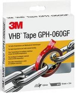 3M GPH-060F19-3 Plakband Grijs (l x b) 3 m x 19 mm 1 stuk(s)