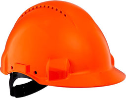 3M Peltor G3000CUV-OR Veiligheidshelm met pinlock - Oranje - Plastic sweatband - G30CUVOR