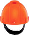 3M Peltor G3000CUV-OR Veiligheidshelm met pinlock - Oranje - Plastic sweatband - G30CUVOR