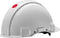 3M Peltor G3001NUV-VI Veiligheidshelm met draaiknop - Wit - Plastic sweatband - di-electrisch (440V)