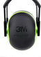 3M Peltor X4 - gehoorbeschermer - SNR 33 dB - zwart met neon groen