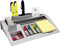 3M Post-it bureau organiser C50 zilvergrijs 26x165x55cm