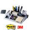 3M Post-it bureau organiser C50 zilvergrijs 26x165x55cm