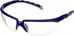 3M S2001ASP-BLU Veiligheidsbril Met anti-condens coating, Verstelbare hoek Blauw, Grijs DIN EN 166
