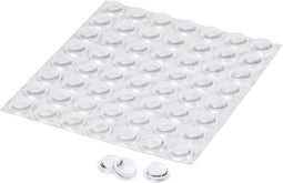 3M SJ 5312 MPCB Apparaatvoet Zelfklevend, Rond Transparant (Ø x h) 12.7 mm x 3.5 mm 56 stuk(s)