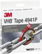 3M VHB™ 4941P 4941193 Dubbelzijdige tape VHB 4941P Grijs (l x b) 3 m x 19 mm 1 stuk(s)