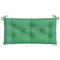 Tuinbankkussen 100x50x7 cm oxford stof groen