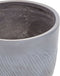 FTERO - Bloempot - Grijs - 42 x 42 x 40 cm - Kleivezel
