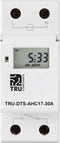 TRU COMPONENTS TRU-DTS-AHC17-30A Schakelklok voor DIN-rails Voedingsspanning (num): 230 V/AC 1x wisselcontact 30 A 250