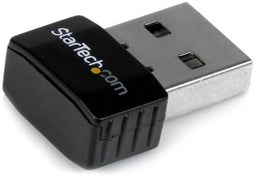 Startech.com USB 2.0 - Mini draadloos-N netwerkadapter - 300 Mbps 802.11n 2T2R