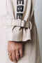 Colourful Rebel Kaia Trench Coat - Oversized fit - Knoopsluiting - Maat S