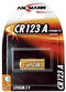 Ansmann CR 123 A - Lithium Photo Battery - 3 V - Goud
