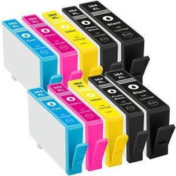 Huismerk 364XL - 10 cartridges - zwart en kleur (2 stuks)