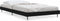 vidaXL - Bedframe - bewerkt - hout - zwart - 90x190 - cm