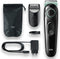 Braun Baardtrimmer 3 BT3323 - Baardtrimmer - Accu - Zwart/groen
