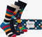 Happy Socks Big Dot Giftbox - Cadeauset met 4 paar - Multicolor (4 paar)